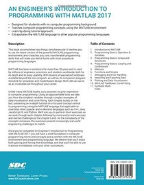 An Engineer's Introduction to Programming with MATLAB 2017