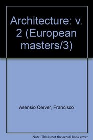 Urban Architecture - European Masters/3 ; 3