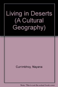 Living in Deserts (Cultural Geography Series)