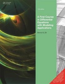 A First Course in Differential Equations with Modeling Applications (English) 10th Edition