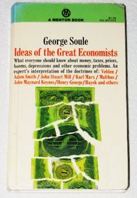 Ideas of the Great Economists: 2