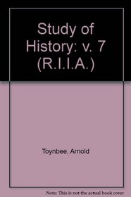 Study of History: v. 7 (R.I.I.A.)