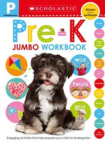 Jumbo Workbook: Pre-K (Scholastic Early Learners)