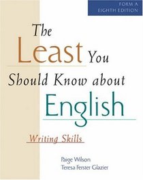 The Least You Should Know About English: Form A