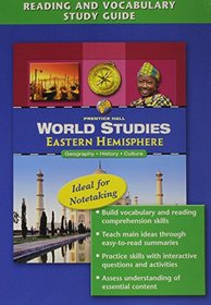 Reading and Vocabulary Study Guide (World Studies Eastern Hemisphere Geography History Culture)