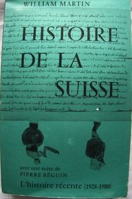 Histoire de la Suisse (French Edition)