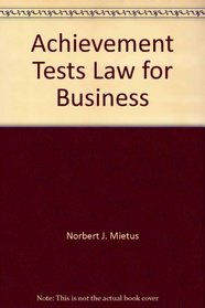 Achievement Tests Law for Business