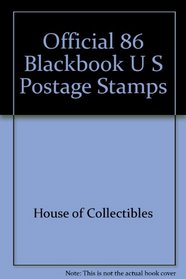 Official 86 Blackbook U S Postage Stamps