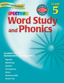 Spectrum Word Study and Phonics, Grade 5 (Spectrum)