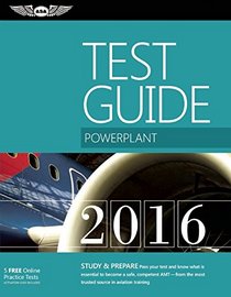 Powerplant Test Guide 2016 Book and Tutorial Software Bundle: The 