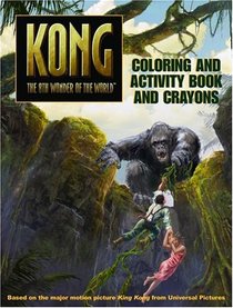 King Kong: Coloring and Activity Book and Crayons (King Kong)