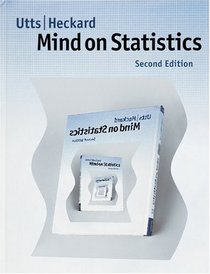 Mind on Statistics (with CD-ROM and Internet Companion for Statistics)