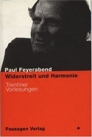 Widerstreit und Harmonie: Trentiner Vorlesungen (Passagen Philosophie) (German Edition)