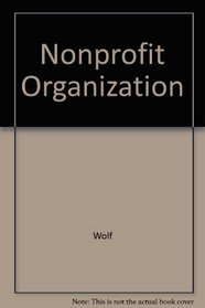 The nonprofit organization: An operating manual