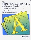 The Hp-Gl/2 and Hp Rtl Reference Guide: A Handbook for Program Developers