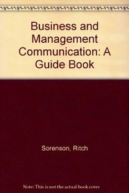 Business and Management Communication: A Guide Book