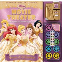 Jeweled Collector's Edition Disney Princess Storybook and Movie Projector: Season of Enchantment (Disney Princess (Reader's Digest))