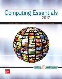 Computing Essentials 2017 (CIT)