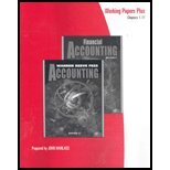 Working Papers, Accounting Or Financial Accounting: Chapters 1-17