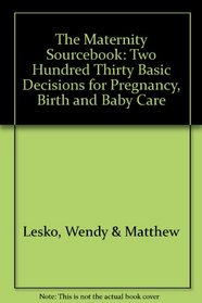 The Maternity Sourcebook