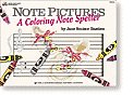Note pictures: A coloring note speller (Bastien piano basics)