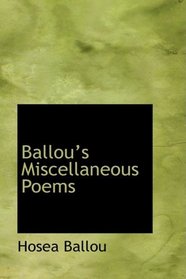 Ballous Miscellaneous Poems