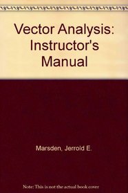 Vector Analysis: Instructor's Manual
