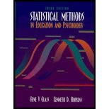 Statistical Methods in Education and Psychology - Textbook Only