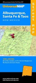Albuquerque/Santa Fe Folding Map