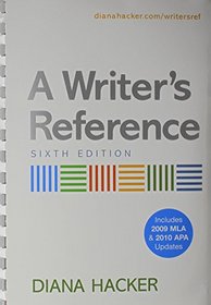 Writer's Reference 6e with 2009 MLA Update & paperback dictionary