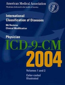 Physician ICD-9-CM 2004: Color-Coded Illustrated: International Classification of Diseases: Clinical Modification: 9th Rev (AMA Physician ICD-9-CM)