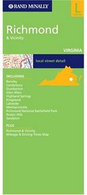Rand Mcnally Richmond & Vicinity, Virginia: Local Street Detail (Rand McNally Folded Map: Cities)