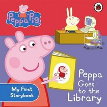 peppa pig: peppa goes to the library