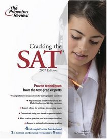 Cracking the SAT, 2007 Edition (College Test Prep)