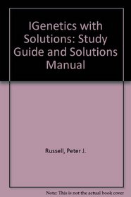 IGenetics with Solutions Study Guide: Student Solutions Manual