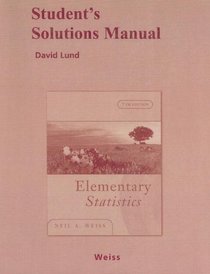 Student's Solutions Manual for Elementary Statistics