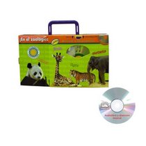 En El Parque Zoologico!/ at the Zoo! (Learn & Carry 4 Casebound Book Pack, CD) (Spanish Edition)