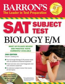 SAT Subject Test Biology E/M with CD-ROM
