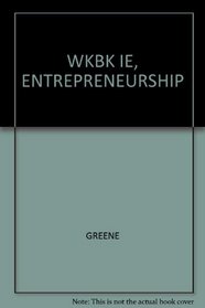 WKBK IE, ENTREPRENEURSHIP --2003 publication.