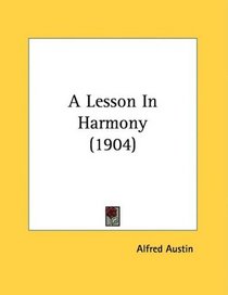 A Lesson In Harmony (1904)