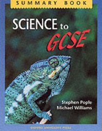 Science to GCSE: Summary Book (Science)