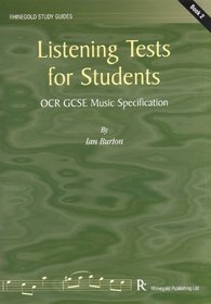 Listening Tests for Students, OCR GCSE Music Specification: Bk.2