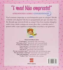  Meu! No Empresto! Aprendendo Sobre Generosidade - Coleo Valores (Em Portuguese do Brasil)