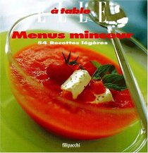 Les menus minceur
