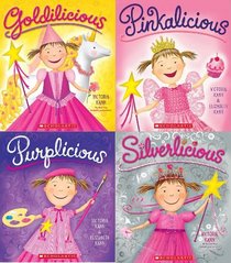 Pinkalicious Pack : Pinkalicious; Purplicious; Goldilicious; and Silverlicious (4 Book Set)