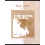 Essentials of Understanding Psych. - Study Guide Only
