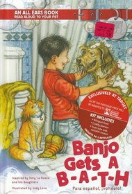 Banjo gets a Bath (Banjo Reciba Un Bano) (English/Spanish)