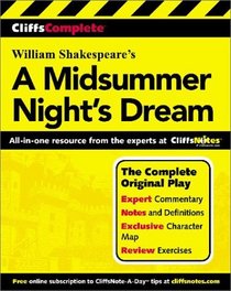 A Midsummer Night's Dream (Cliffs Complete)