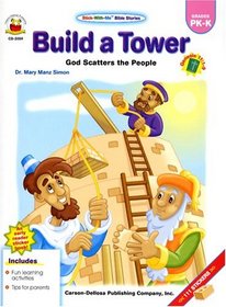 Build A Tower: God Scatters The People (Stick-With-Me Bible Stories)