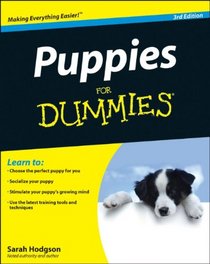 Puppies For Dummies (For Dummies (Pets))